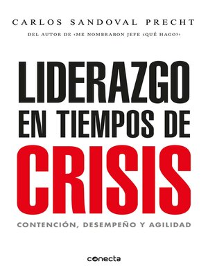 cover image of Liderazgo en tiempos de crisis
